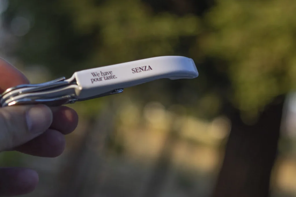 a close up of a person holding a fork