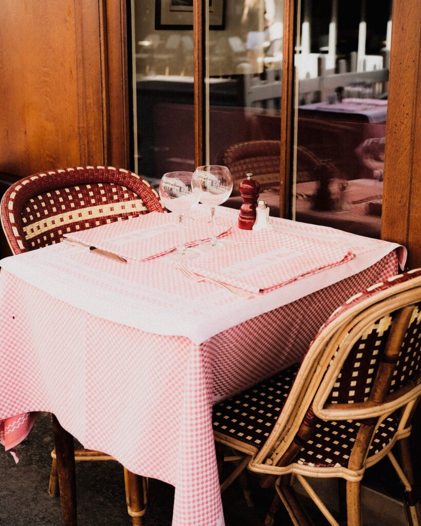 Bouchon Bistro outdoor seating